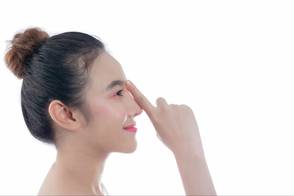 ปลายจมูกบาง แต่ไม่เจ็บ